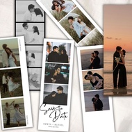 2x6" CUSTOM Photo Strip Photobooth Magnetic Ref Photo Print Service