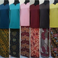 Brand NEW 🔥 Baju Kurung Moden/Kedah Moden Viscose/Cotton Kain Batik