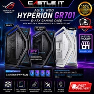 ASUS ROG Hyperion GR701 Casing E-ATX (Black / BTF Black / White) Gaming High Airflow / 4x 140mm Fan