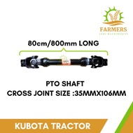 PTO SHAFT 800mm/80cm 35mmx106mm PROPELLER L3608 L4018 L5018 Kubota Tractor and Up to 92HP