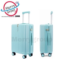 New Light Weight Zipper Travel Luggage Case With TSA Approved Lock Cabin Size Suitcase Trolley Bag 3