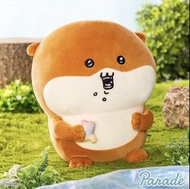 Parade Nagano Characters 爺爺與海豹 水獺 大size 毛公仔 (約28cm高)
