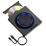 USB External Optical Drive Portable CD DVD Player Burner Expansion Card Desktop External Computer No