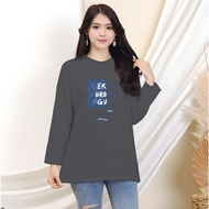 Women's Oversized Long Sleeve T-Shirt/ Women's Distro T-Shirt Long Sleeve Streetwear Oversize Long