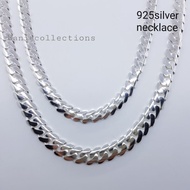 **Ready stock**Original 925 silver necklace bangle perak 925 rantai lelaki