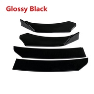 4ชิ้นกันชนหน้ารถสปอยเลอร์ดิฟฟิวเซอร์ชุดแยกสำหรับ Mazda 3 Axela 6 Atenza 2 3 5 6 CX 3 4 5 MX5 RX8 Mia