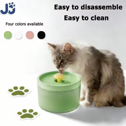 1.8L Pet Water Dispenser Living Water Circulation Multi-layer filtration Easy to clean Suitable for