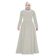 Women Jubah (PLUS SIZE) Abaya Top Pleated Muslimah Dress *Besar* - Era Siyara