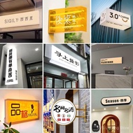 Customized Billboard Acrylic Light Box Billboard Doorside Signboard Light Board LED Luminous Wall-Mo