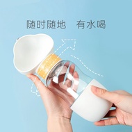 Dog Outing Water Cup Dog Water Bottle Portable Accompanying Cup Dog Walking Water Bottle Pet Drinkin