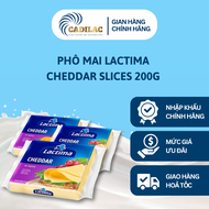 Phô Mai Lactima Cheddar Slices 200g