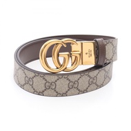 【二手】Gucci GG Marmont GG Supreme 真皮腰帶 65941792TIC835880 女士全新
