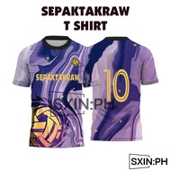 \ 12304  BARAYING STOCK Newdesign fully sublimated sepak takraw jersey t shirt for man t shirt for w