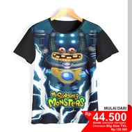 Children's T-shirt S07 my Singing Monsters 7 3D Children's Game Clothes S07 my Singing Monsters 7 3D