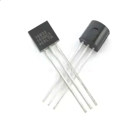 5pcs DS18B20 Sensor Electronic ChipTO-92 18B20 Chips Temperature Sensor IC 18b20