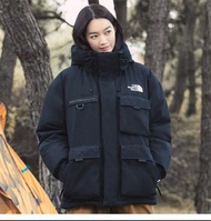 全新韓版the north face jacket the north face外套the north face羽絨the north face  the north face 中長款白鴨絨羽絨服