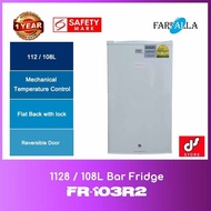 Farfalla  FR-103R2 112/108L Bar Fridge WITH 1 YEAR WARRANTY