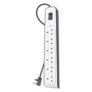 Belkin 6-outlet Surge Protector Power Extension Socket (2m)