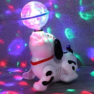 Electric Dancing Puppy Toy Sea Lion Rotating Robot with Light&Music Educational Toys Kids Gift Maina