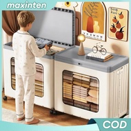 50-70 cm Large capacity storage box, transparent storage box for windows and doors foldable storage 