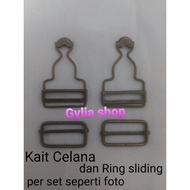 Trouser Hook Set / JojonRing + sliding ring Trouser Hook/ Set