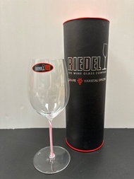 $700 Riedel Pink Wine Glass
