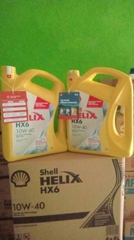 Oli Mobil Shell HELIX HX6 10W-40 4liter