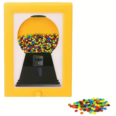 1PC Candy Dispenser Picture Hanging Candy Frame Gumball Machine in A Frame Handy Fast Distribution C