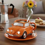 Gifts Funny Beetle Shaped Coffee Mug Unique Beetle-Shaped Coffee Cup Drink Mug for Home Desktop Orna