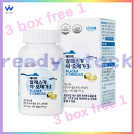 【BUY3FREE1】 Atomy Alaska E Omega3 (180 capsules) diet EXP2027.6
