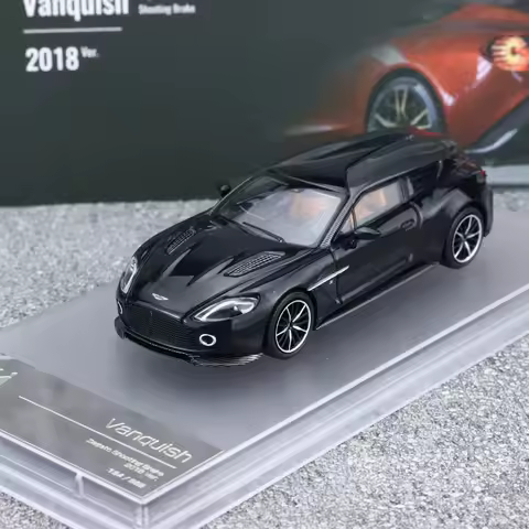 King Model 1:64 Aston Martin Zagato Shooting Brake Alloy Diecast Model Car Collectible