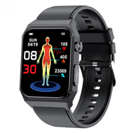 New E530 Smart Watch Blood Glucose Detection ECG Fitness Bracelet Electrocardiogram 1.91 Inch Screen Blood Oxygen ECG PPG Blood Sugar Smartwatch