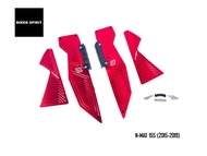 แผ่นพักเท้า อะไหล่แต่ง Nmax 155 ปี2015-2019 งานอะลูมิเนียม