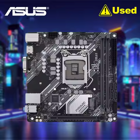 ASUS PRIME H410I-PLUS Motherboard 64GB HDMI M.2 LGA 1200 DDR4 Mini-ITX H410 Mainboard