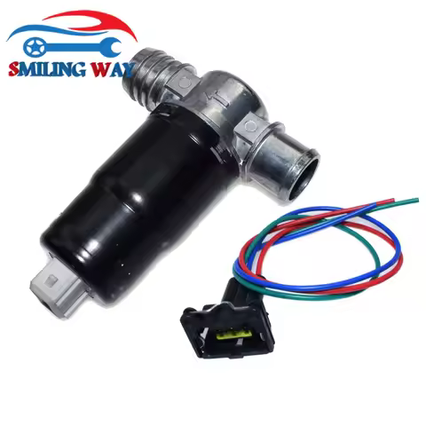 Idle Air Control Valve IAC & Wiring Connector Harness Plug For BMW 325i 325is 325iX 525i 2.5L 134114