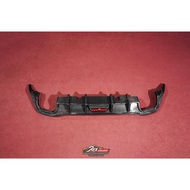 VW Volkswagen Golf Mk8 GTI / R / R-Line Rear Diffuser TAKD Quad Exhaust Real Dry Carbon