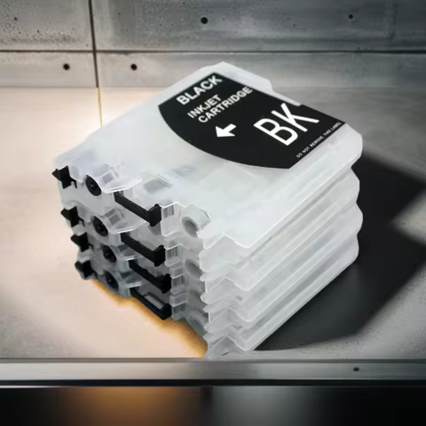 LC980 LC985 LC990 LC1100 No Chip Refillable Ink Cartridge For Brother MFC-250C 255CW 257CW J270W 290