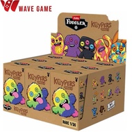 ( พร้อมส่ง ) กล่องสุ่ม / ยกบล็อก zuru fuggler funny ugly monster key pers v6 พวงกุญแจ ตุ๊กตา