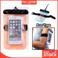 (WTR7) Universal Smartphone ArmBelt Waterproof Bag IPX8 Waterproof Phone Case