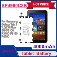 New Tablet SP4960C3B Battery 4000mAh For Samsung Galaxy Tab 2 7.0/7.0 Plus GT-P3100 P3100 P3110 P620