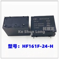 100%NewOriginal HF161F 12-H 12-HT 24-H 24-HT HF161F-12-H 12VDC HF161F-24-H 24VDC 20A Power Relay 4PI