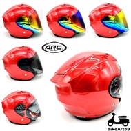 Helmet ARC XR BUCA RED With Color Visor Clear Smoke Rainbow Blue Purple Accessories Ritz V2 RSX150 Y16ZR R15