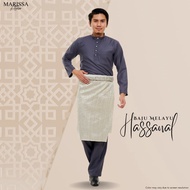 Baju Melayu Hassanal Dark Grey