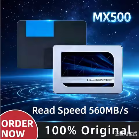 For Crucial MX500 BX500 SATA 2.5 Inch Solid State Disk 3D NAND High Speed Replacement Drive For Note