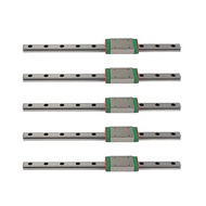 5PCS for HIWIN MGN7 miniature linear rail 150mm with MGN7H Long carriage slide block for Voron V0 3d
