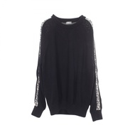 【สินค้ามือสอง】 ดิออร์ Dior เสื้อถัก/เสื้อสเวตเตอร์ แขนยาว ลาย Oblique ผ้าคอตตอนผสมไหม สำหรับผู้ชาย ส