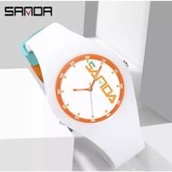 Men's watches-women's watches-sanda watches-sanda-sanda watches- analog watches-silicone watches-whi