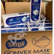 Masker Sensi Convex Original 1Karton (40Box) - Putih 100% Original