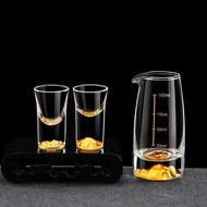 Jinshan Liquor Glass Set Jinshan Pot Glass Jinshan Cup Household Jug Tass Liquor Divider Scale Fair 