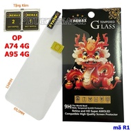 Oppo A74 4G / A95 4G Transparent Dragon Remax Screen Tempered Glass (R1)